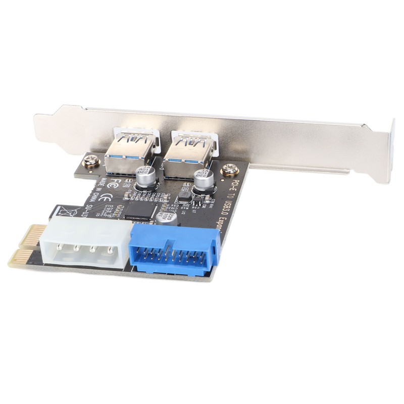 USB3.0 Expansion Card 2 Port 19 Pin 4P PCIE to