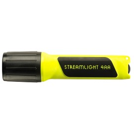 Streamlight 68602 4AA ProPolymer Lux Div 1 Flashlight with White LED, Yellow - 100 Lumens