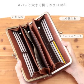 Nafka NFK-72001 Wallet, Long Wallet, Genuine Leather, Mostro Leather, Garcon, Made in Japan, lime yellow