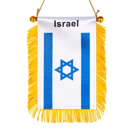 WXTWK National car window hanging flag (Israel)