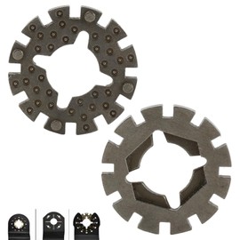 Pack of 4 Adapters for Oscillating Saw Blade, Multicutter Universal Adapter, Tool Shaft Adapter, Compatible with Bosch, Compatible with Fein, Compatible with Multimaster, Compatible with Makita