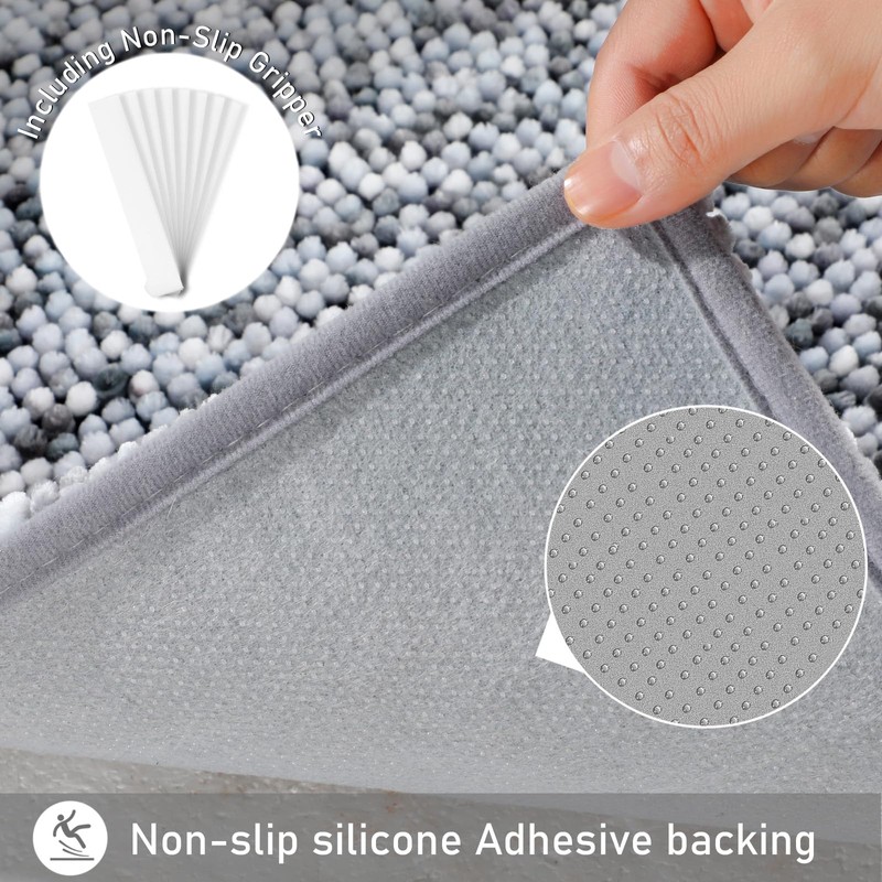 Yimobra Bath Mats for Bathroom Non Slip, 31.5x20, Extra Soft
