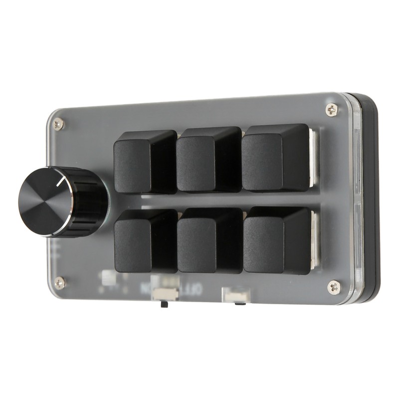 Mini Keypad Knob Design Red Switch Dual Mode Plug and