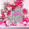 Disco Cowgirl Party Decorations with Hot Pink Light Pink Silver