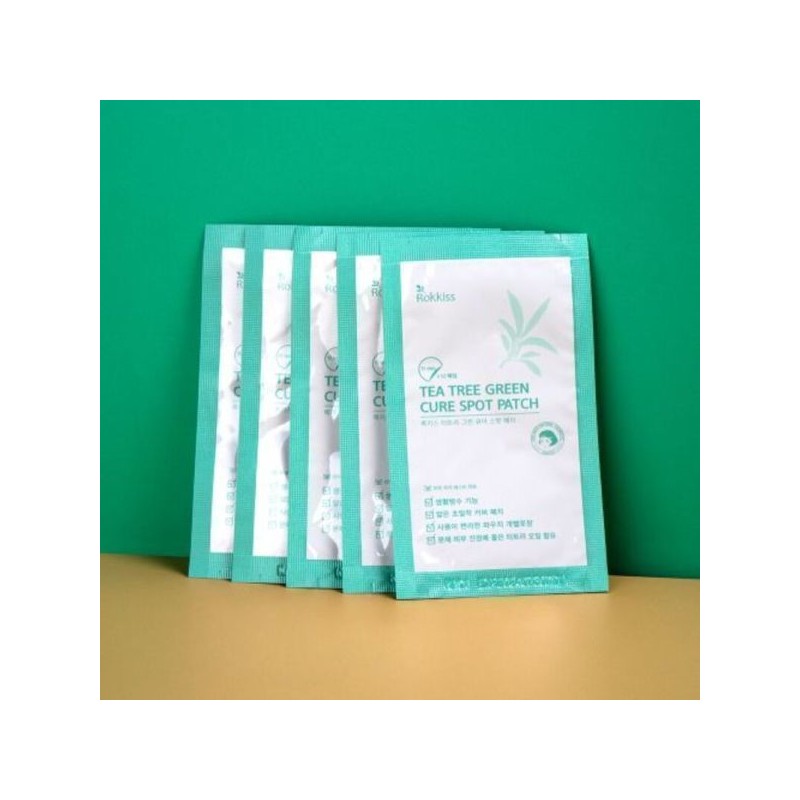 rokkiss 티트리 그린 큐어 스팟 패치 240매입 Rokkis Tea Tree