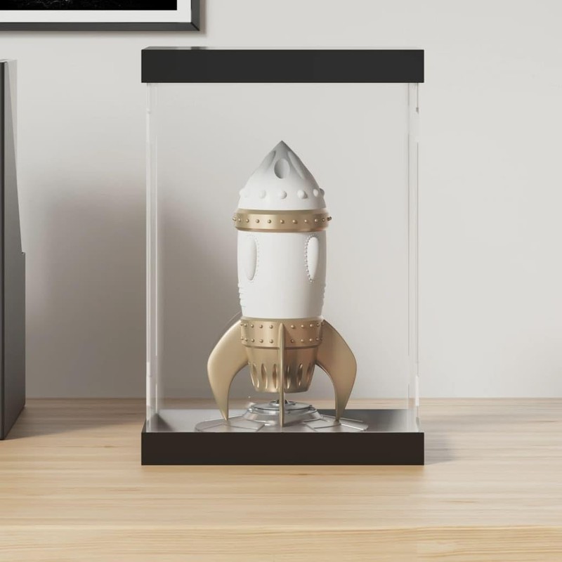 vidaXL Transparent Acrylic Display Box - Clear and Lightweight Display