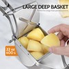 Potato Ricer, Stainless Steel Potato Masher for Commercial and Home