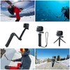 FitStill Waterproof 3 Way Tripod for Go Pro Hero 12/11/10/9/8/7/6/5/4