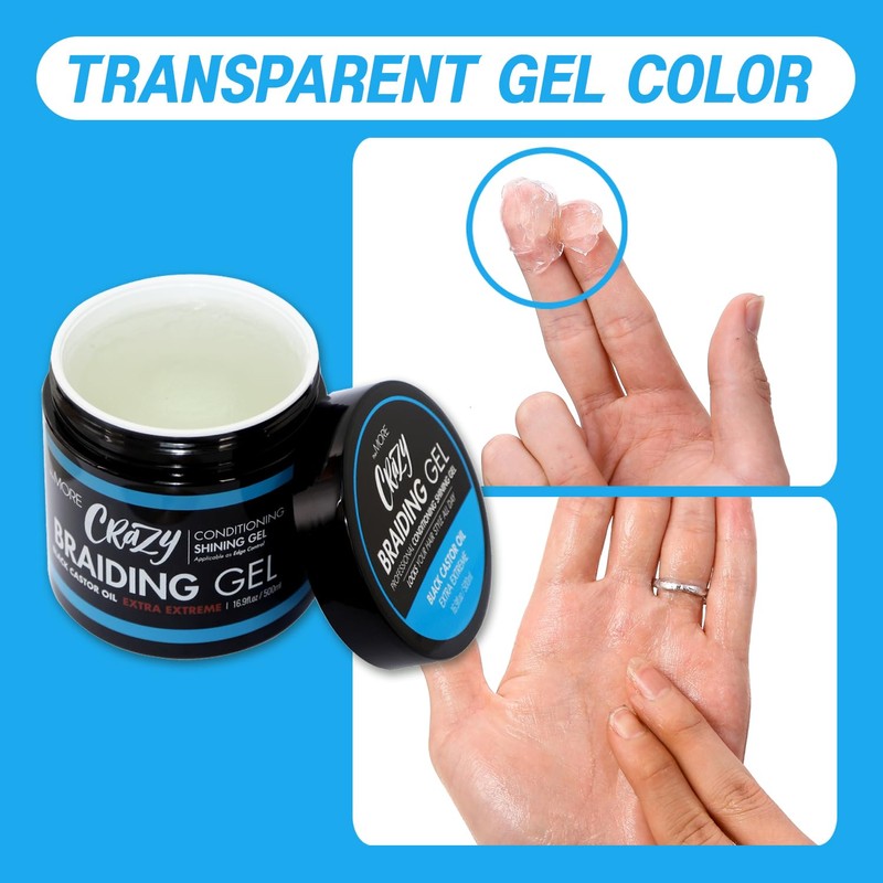 The MORE Crazy Conditioning Shining Gel for Extreme Hold |