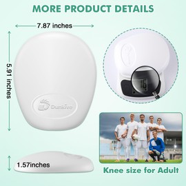 HooLing 4 Pcs Football Knee Pads for Adult, Skill Positions Sports Ultra Light Knee Sleeve for University Team Adults Anti Collision Basketball Volleyball Soccer Cycling Wrestling Protector