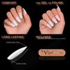 By Vixi Medium oval nail set, free glue and preparation