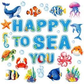 Ocean Bulletin Board Decorations - Ocean Theme Classroom Decorations Underwater Bulletin Board Decorations Elementary School Kindergarten Office Teacher Supplies