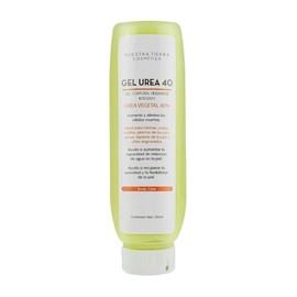 Nuestra Tierra Cosmética Gel Urea 40%, Hidratante Intensivo, para Talones, Codos, Rodillas y Uñas, 150ml