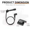 Ignition Coil & Spark Plug Cap Wire Kit for Kawasaki