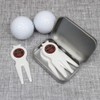 Azeeda 'Viking Portrait' Golf Divot Tool/Repair Fork Gift Set (GO00071682)