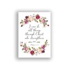 Philippians 4 13 Print, I Can Do All Things Through