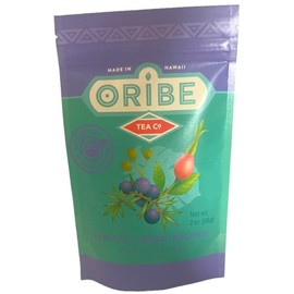 Oribe Tea Co. Hawaii - Hawaiian Loose Leaf Tea Crafted in Hilo (Juniper Linden Rosehip, 2 Ounce)