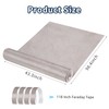 Faraday Fabric Military Grade Fabric 98×43 inch Nickel Copper Faraday