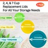 Klare Ware 2, 4 & 7 Cup Replacement Lids/Covers for