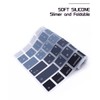 HRH Korean Language Keyboard Cover Skin,Silicone Keyboard Cover Protector for