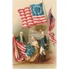 Found Image Press - Betsy Ross with First Flag -