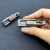 T-Conceal Fidget Slider EDC Push Haptic Slider Double Xlock Toy