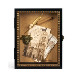 FOLKOR Vintage 8x10 Shadow Box Frame for Memorabilia 3D Keepsakes, Deep Memory Display Case Framed Wall Art for Home Office Decor, Unique Gift for Baby Shower Wedding Anniversary Graduation (Black)