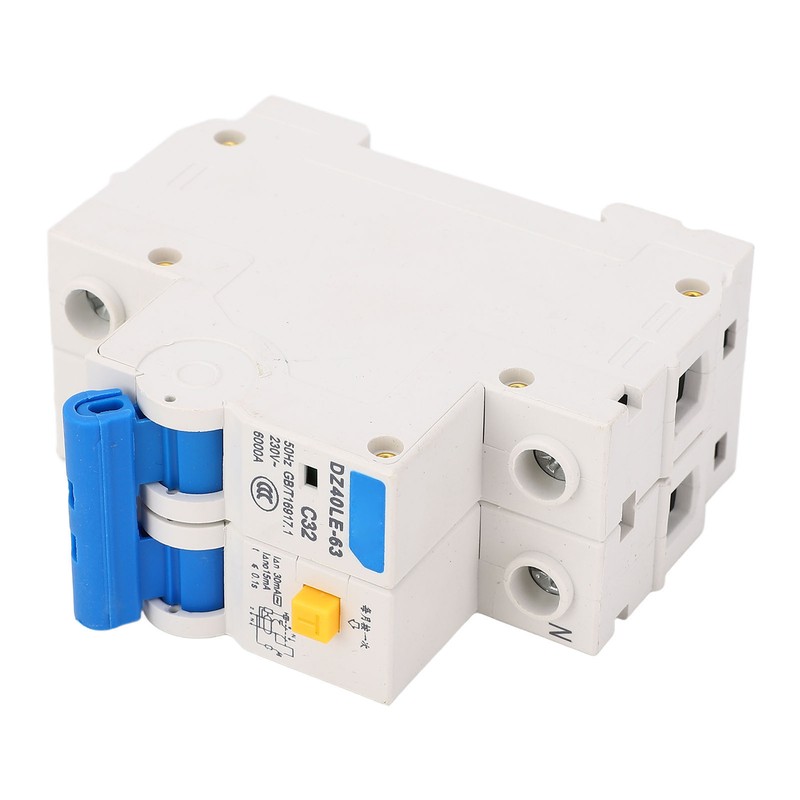 Miniature Circuit Breaker 1P Plus N Rail Mounting Double Handle