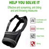 Breathable Mesh Dog Muzzle Soft Mesh Adjustable Puppy Muzzle Reflective