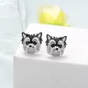 Yorkie Earrings 925 Sterling Silver Dog Earrings Puppy Earring Animal