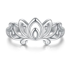 Anillos de plata de ley 925 para mujer, estilo bohemio, ajustables, para verano, día festivo en el océano, playa, Plata, Sin piedras preciosas