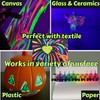 Artme Glow in the Dark Textile Paint 20ml x10pcs –