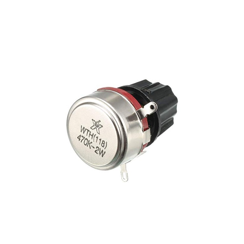 sourcing map Carbon Film Potentiometer changeable resistors single turn WH118