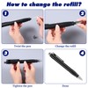 YBEATY 3 Pcs Big Fat Pens Easy Grip Enhanced Weighted