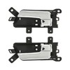 2PCS Car Inside Door Handles 82620‑2J000 Silver Replacement for KIA