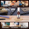Yuentoen Countersink Drill Bit Set, Countersink 82°, HSS Countersink and