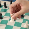 Portable Chess Set with Backpack Promote Children 's Intelligence Game