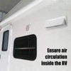 AIXXCUVQ Easy Installation No Cutting Required RV Stove Exhaust Vent