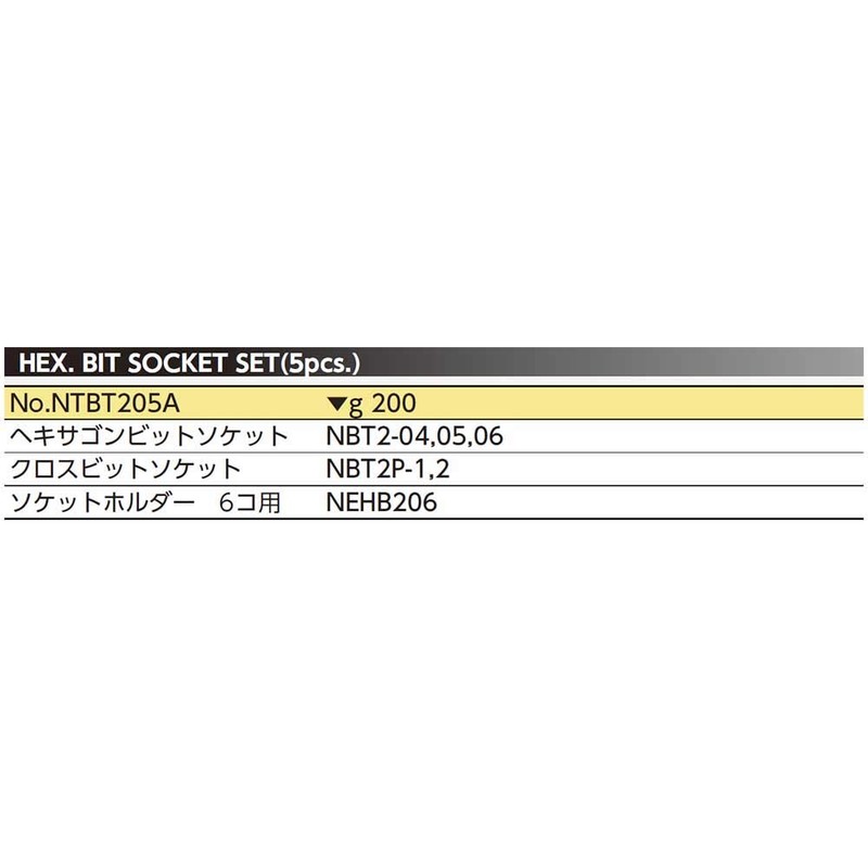 Kyoto Machine Tools (KTC) Nepros NTBT205A 0.25 inch (6.3 mm)