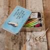 Mr. & Mrs. Panda Metal Tin Rectangular Penguin Marching Gift