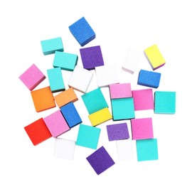 BIUDECO Nail Shiner Buffer Block Manicure Nail File Sponge Portable Home Salon Kit