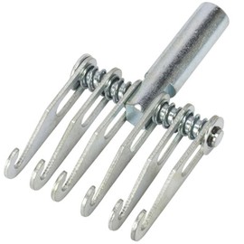 Wvapzwr Dent Puller, Adjustable 6 Fingers Hook Pulling Claw Paw Car Body Repair Tool, Metal Claw Dent for Slide Hammer Attachment Dent, 1Pcs