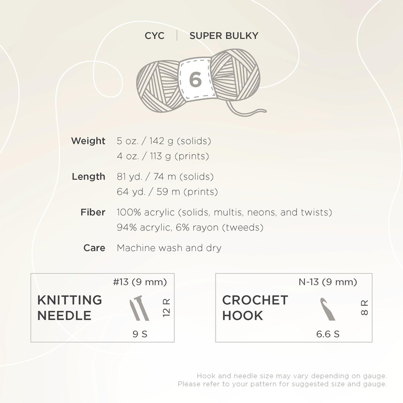 Lion Brand Yarn Hometown Yarn, Super-Bulky Yarn for Knitting, Crocheting,