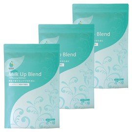 AMOMA Milk Up Blend, 3 Bag Set, 0.1 oz (2.5 g) x 30 Tea Bags, For Moms Who Are Worried About Breastfeeding, Supports Breastfeeding, Decaffeinated Herbal Tea, Lack of Breastfeeding, Increased