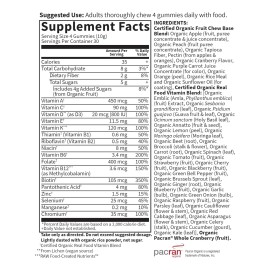 Garden Of Life Womens Multi Multivitaminico 120 Gomitas Sfn Organic Berry