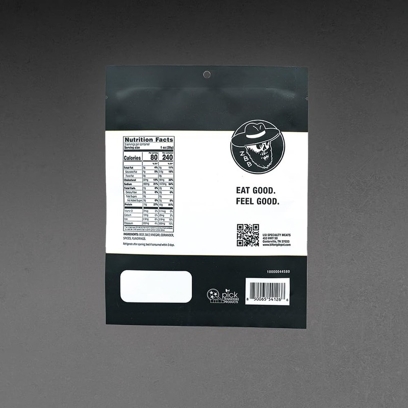 Zac Brown Biltong 3oz Bundle (3oz, pack of 3): Naturally