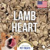 Green Butterfly Brands Freeze Dried Lamb Heart Dog Treats Made