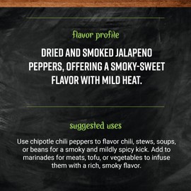 Frontier Bulk Chipotle Chili Peppers Whole, 16 Ounce