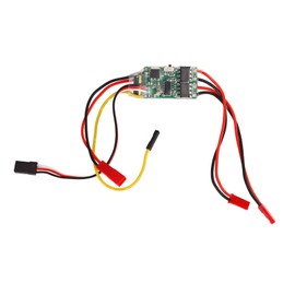 Uxsiya RC Bidirectional Brushed ESC, RC Brushed Motor Speed Controller 2s‑3s Lipo 5A RC Two Way ESC for Replacement Upgrade, Excellent Anti Interference Ability Multiple Overheat Protections