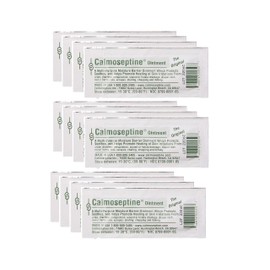 Calmoseptine Ointment Foil Packets 1/8 Oz 3.5G for Rashes and Irritated Skin - Pack of 12